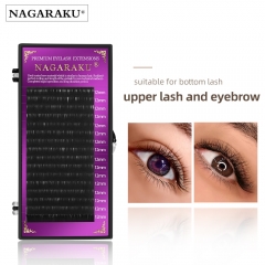 NAGARAKU Individual Eyelash Extension Maquillaje Makeup 5mm 6mm Synthetic Mink High Quality Soft Natural Eyelash Extension